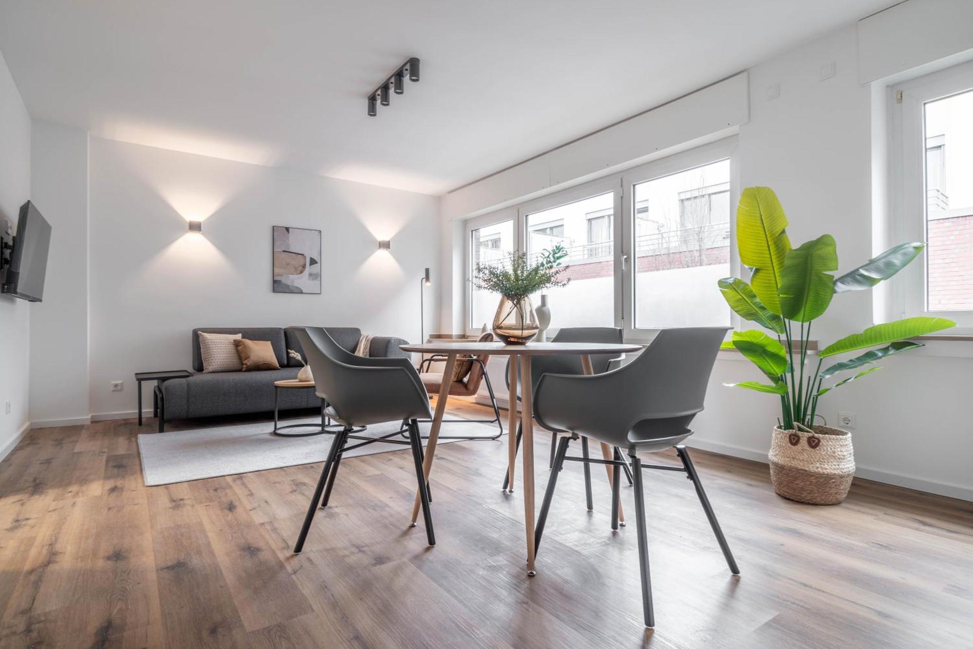 Modern & Minimal - Design-Apartment In Stadtmitte Wesel  Exteriör bild