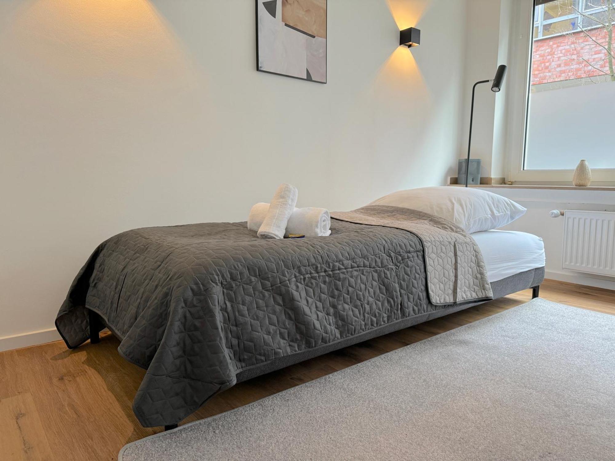 Modern & Minimal - Design-Apartment In Stadtmitte Wesel  Exteriör bild